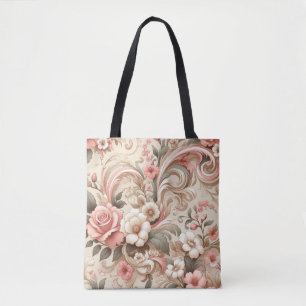 Antikes Rosengarten-Schneckenwerk Tasche
