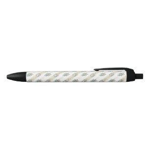Antikes Rosenmuster - Stift