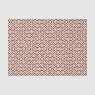 Antikes Rot-Weiß-Rosette Japan Grafik-Taschentuchp Seidenpapier