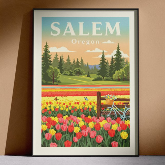 Antikes Salem Oregon Poster (Von Creator hochgeladen)