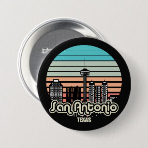 Antikes San Antonio Texas Button