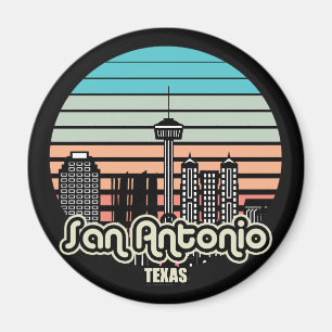 Antikes San Antonio Texas Magnet
