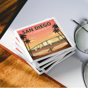 Antikes San Diego Kalifornien Magnet