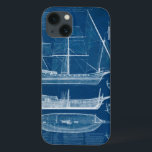 Antikes Schiffskonzept I iPhone 13 Hülle<br><div class="desc">Karten und Blueprints</div>