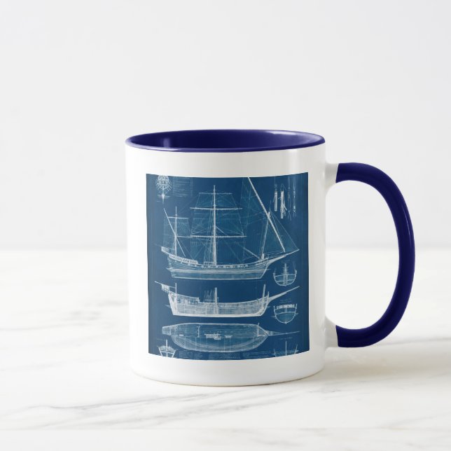 Antikes Schiffskonzept I Tasse (Rechts)