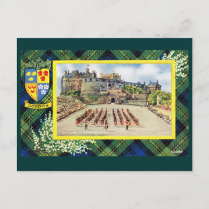Antikes Schottland, Gordon, Edinburgh Castle Postkarte