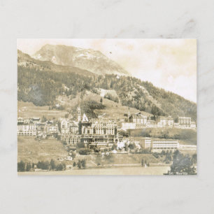 Antikes Schweiz, St Moritz 1906 Postkarte