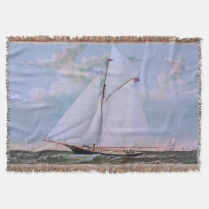 Antikes Segelschiff Schaluppe Yacht Segelboot Ozea Decke