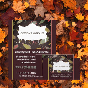 Antikes Sofa, Lila Boho Chic, Antikladen Flyer