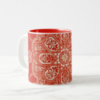 Antikes Spitzen Mandala Geometrisches Muster