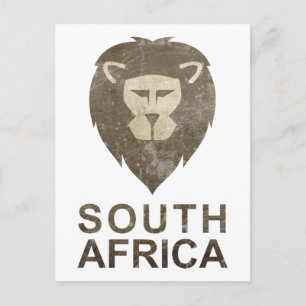 Antikes Südafrika Postkarte