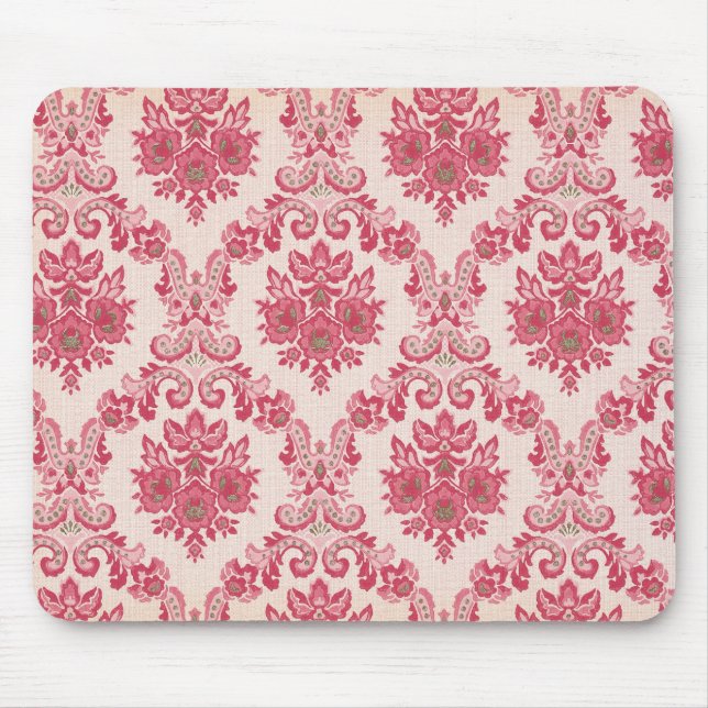 Antikes Tapetenmuster Mousepad (Vorne)