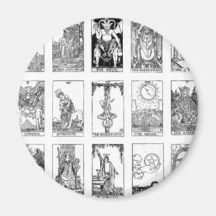 antikes Tarot Magnet