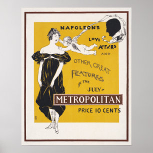 Antikes Theater-/Aufführungs-Werbeplakat Poster