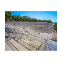 antikes Theater in Epidaurus, Argolis, Griechenlan