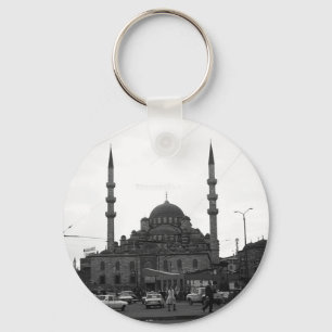 Antikes Türkei Istanbul Die Yeni Camii-Moschee Schlüsselanhänger