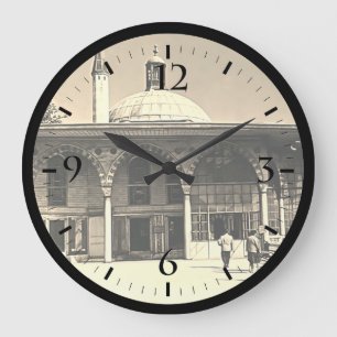 Antikes Türkei Istanbul Topkapi Palast Museum Große Wanduhr