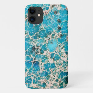 Antikes Türkisdesign mit Adern Case-Mate iPhone Hülle