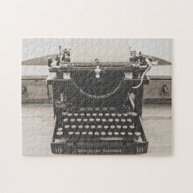 ANTIKES TYPENSCHREIBER-JIGSAW-PUZZLE (Horizontal)