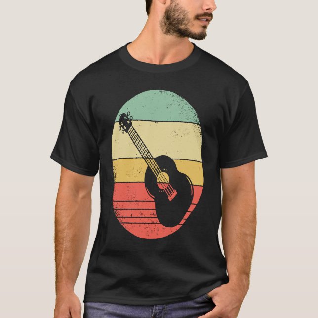 Antikes Ukulele T-Shirt (Vorderseite)