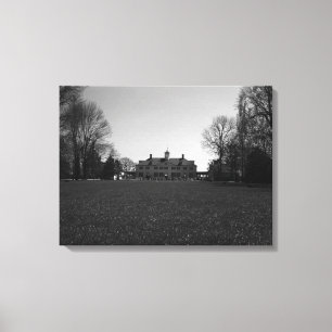 Antikes USA Mount Vernon George Washington Haus Leinwanddruck