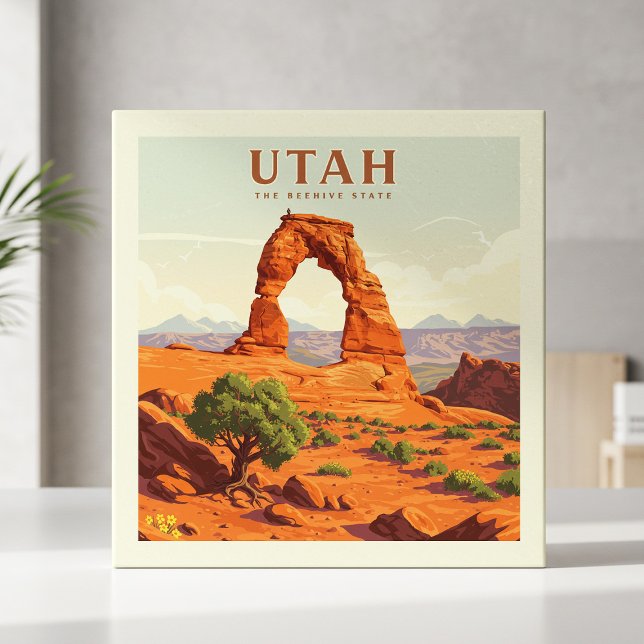 Antikes Utah Fliese (Von Creator hochgeladen)