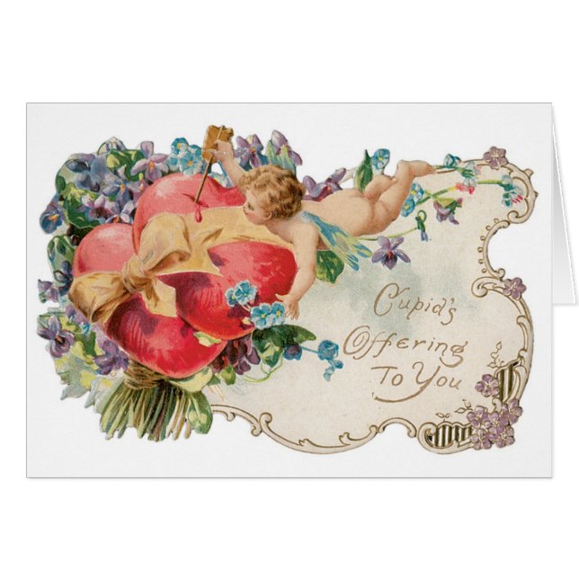 Antikes Valentine (Vorderseite (Horizontal))