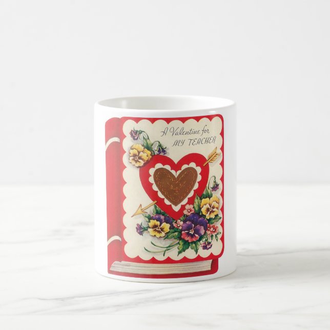 Antikes Valentine Kaffeetasse (Mittel)