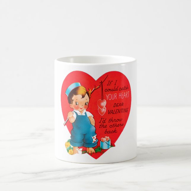 Antikes Valentine Kaffeetasse (Mittel)