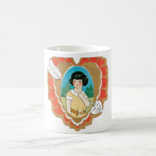 Antikes Valentine Kaffeetasse