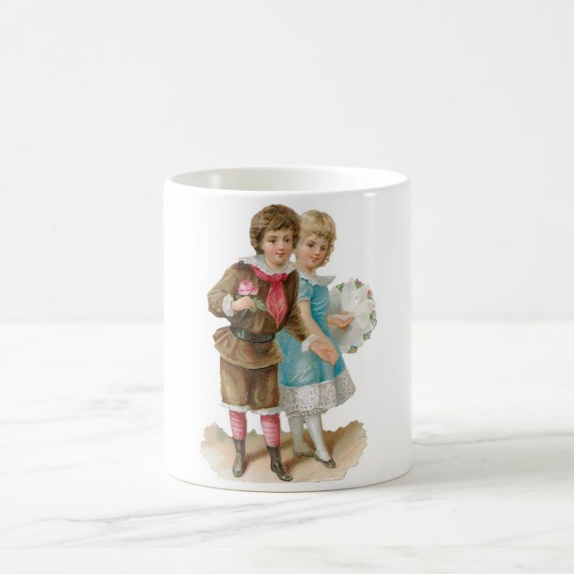 Antikes Valentine Kaffeetasse (Mittel)