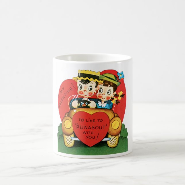 Antikes Valentine Kaffeetasse (Mittel)