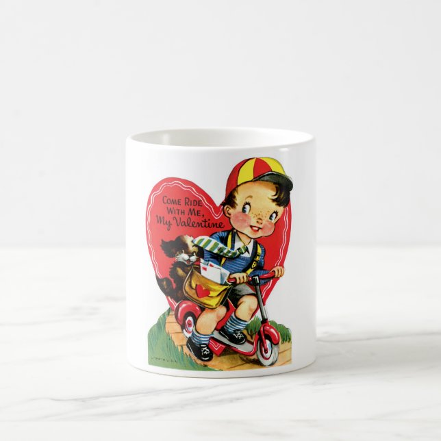 Antikes Valentine Kaffeetasse (Mittel)