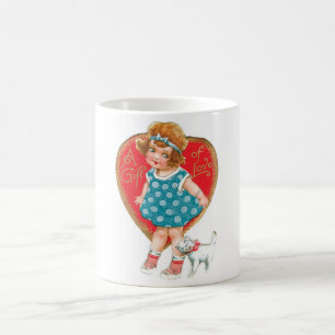 Antikes Valentine Kaffeetasse