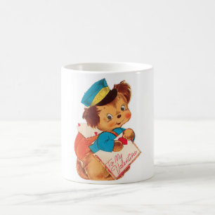 Antikes Valentine Kaffeetasse