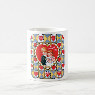 Antikes Valentine Kaffeetasse