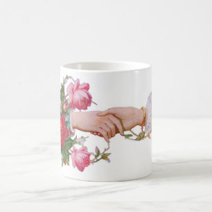 Antikes Valentine Kaffeetasse