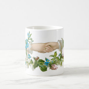 Antikes Valentine Kaffeetasse