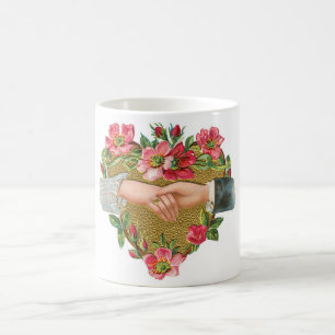 Antikes Valentine Kaffeetasse