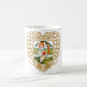 Antikes Valentine Kaffeetasse