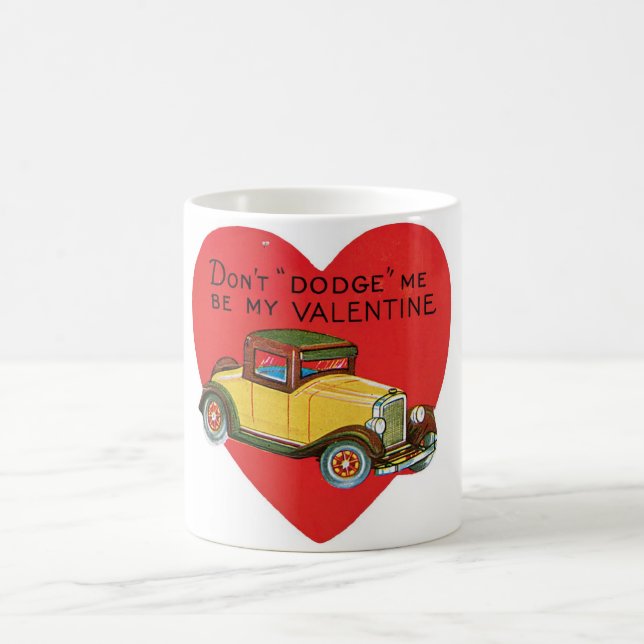 Antikes Valentine Kaffeetasse (Mittel)