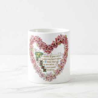 Antikes Valentine Kaffeetasse
