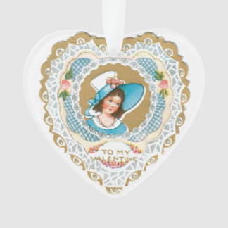Antikes Valentine Ornament