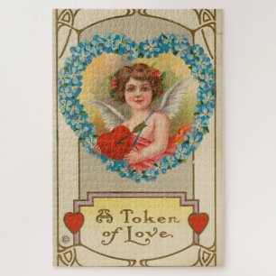 Antikes Valentinsgrußkarte, Stecher Litho Company,