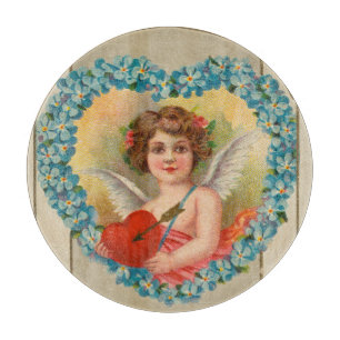 Antikes Valentinsgrußkarte, Stecher Litho Company, Schneidebrett