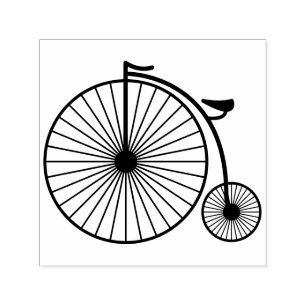 Antikes Velociped Penny Farthing Fahrrad Bike SV Permastempel