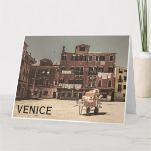 Antikes Venedig-Foto Karte