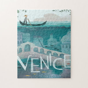 Antikes Venedig Italien Gondel Szenische Reise