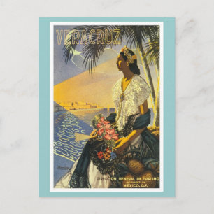 Antikes Veracruz Postkarte