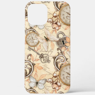 Antikes viktorianisches Shabby-Chic-Landmuster Case-Mate iPhone Hülle